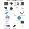 Robo kit DIYGO Мобильный робот с колесами всенаправленного движения - «globural.ru» - Александров