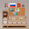 Уголок патриотического воспитания для дошкольников "Россия" Стандартный - «globural.ru» - Александров