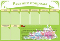 Стенд "Вестник природы" (вариант 4) - «globural.ru» - Александров