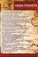 Стенд "Наша планета" - «globural.ru» - Александров