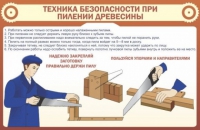 Стенд "ТБ при пилении древесины" - «globural.ru» - Александров