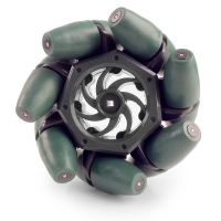 Технологичное колесо Mecanum 4" Mecanum Wheel 4" для конструктора VEX (4 штуки в упаковке) - «globural.ru» - Александров