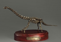 Модель скелета динозавра Brachiosaurus - «globural.ru» - Александров