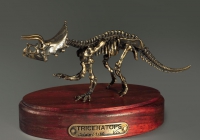 Модель скелета динозавра Triceratops - «globural.ru» - Александров
