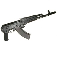 Макет автомата Калашникова АК-74М-М складной приклад - «globural.ru» - Александров