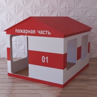 Детский игровой домик «Пожарная служба» - «globural.ru» - Александров