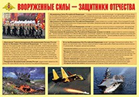 Плакат "Вооруженные Силы – защитники Отечества" - «globural.ru» - Александров