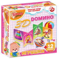 Комплект развивающих игр 3-5 лет. 3D домино (3-5 лет) - «globural.ru» - Александров