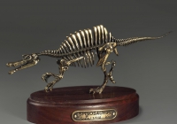 Модель скелета динозавра Spinosaurus - «globural.ru» - Александров