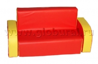 Диван с подлокотниками 120*45*55/30см (ВИК) - «globural.ru» - Александров