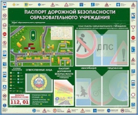 Стенд-уголок "Паспорт дорожной безопасности образовательного учреждения" - «globural.ru» - Александров