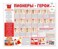 Тематический стенд "Пионеры-герои" - «globural.ru» - Александров