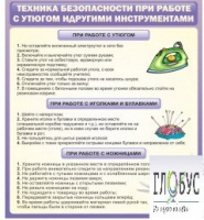 Стенд "Техника безопасности при работе с утюгом" - «globural.ru» - Александров