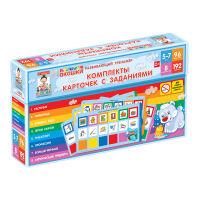 Развивающий тренажёр "Разноцветные окошки" 5-7 лет. Дополнительный набор карточек к базовому комплекту - «globural.ru» - Александров