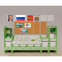 Уголок патриотического воспитания для дошкольников "Россия" Максимальный - «globural.ru» - Александров