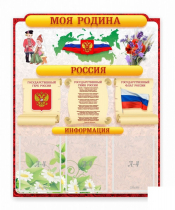 Стенд "Наша родина Россия" - «globural.ru» - Александров
