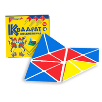 Игровой квадрат Воскобовича 4-х цветов - «globural.ru» - Александров