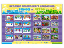 Интерактивный стенд "Правила безопасного поведения Зимой и Летом" - «globural.ru» - Александров