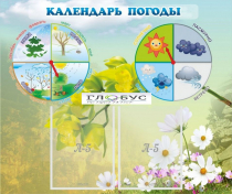 Стенд "Календарь погоды" - «globural.ru» - Александров