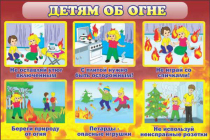 Стенд "Детям об огне" - «globural.ru» - Александров