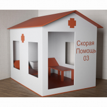 Игровой домик «Скорая помощь» - «globural.ru» - Александров