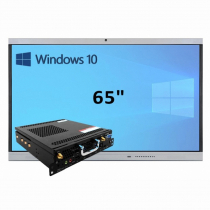 Интерактивная панель 65" (встроенный ПК Win10, Intel i5) - «globural.ru» - Александров
