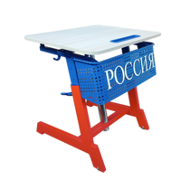 Стол ученический одноместный "Патриот-1п" на газовом лифте (р.гр. № 3-7 и наклоном столешницы ) - «globural.ru» - Александров