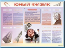 Стенд-уголок "Юный физик" - «globural.ru» - Александров