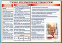 Стенд-уголок "Техника безопасности на уроках химии" - «globural.ru» - Александров