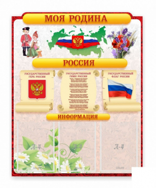 Стенд "Наша родина Россия" - «globural.ru» - Александров
