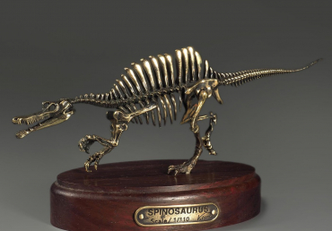 Модель скелета динозавра Spinosaurus - «globural.ru» - Александров