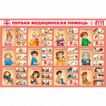 Стенд "Первая помощь" - «globural.ru» - Александров